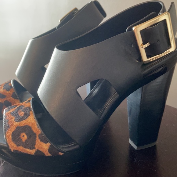 Michael Kors leopard print heels. Genuine leather - Picture 4 of 4